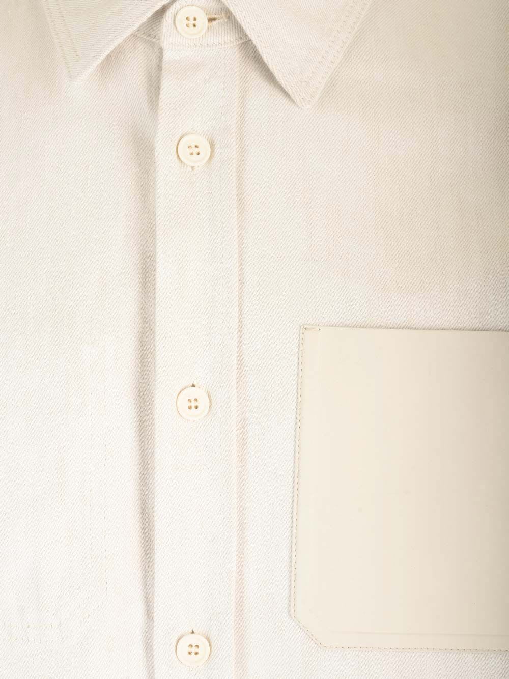 Shop Zegna Cotton Overshirt In White