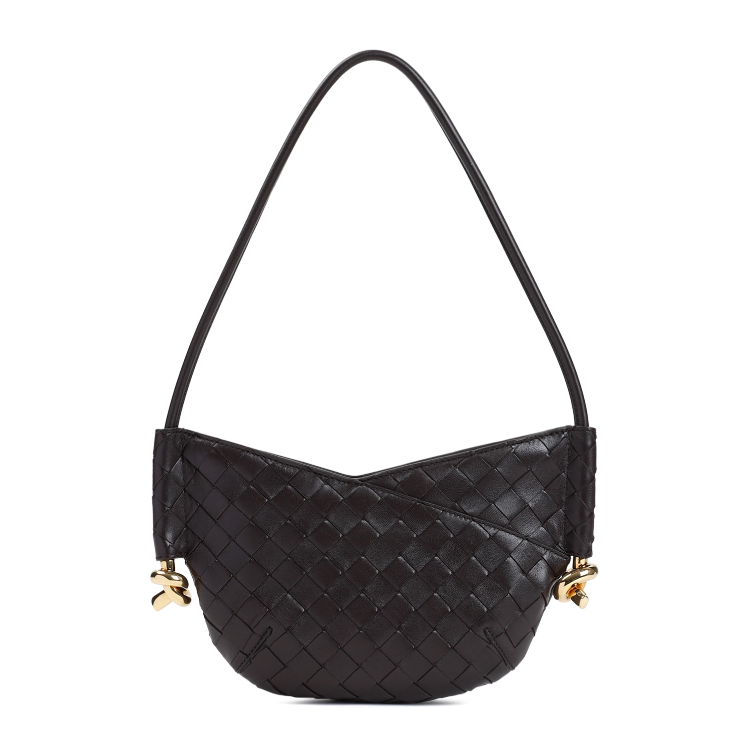 Shop Bottega Veneta Mini Hobo Solstice Bag In Fondant