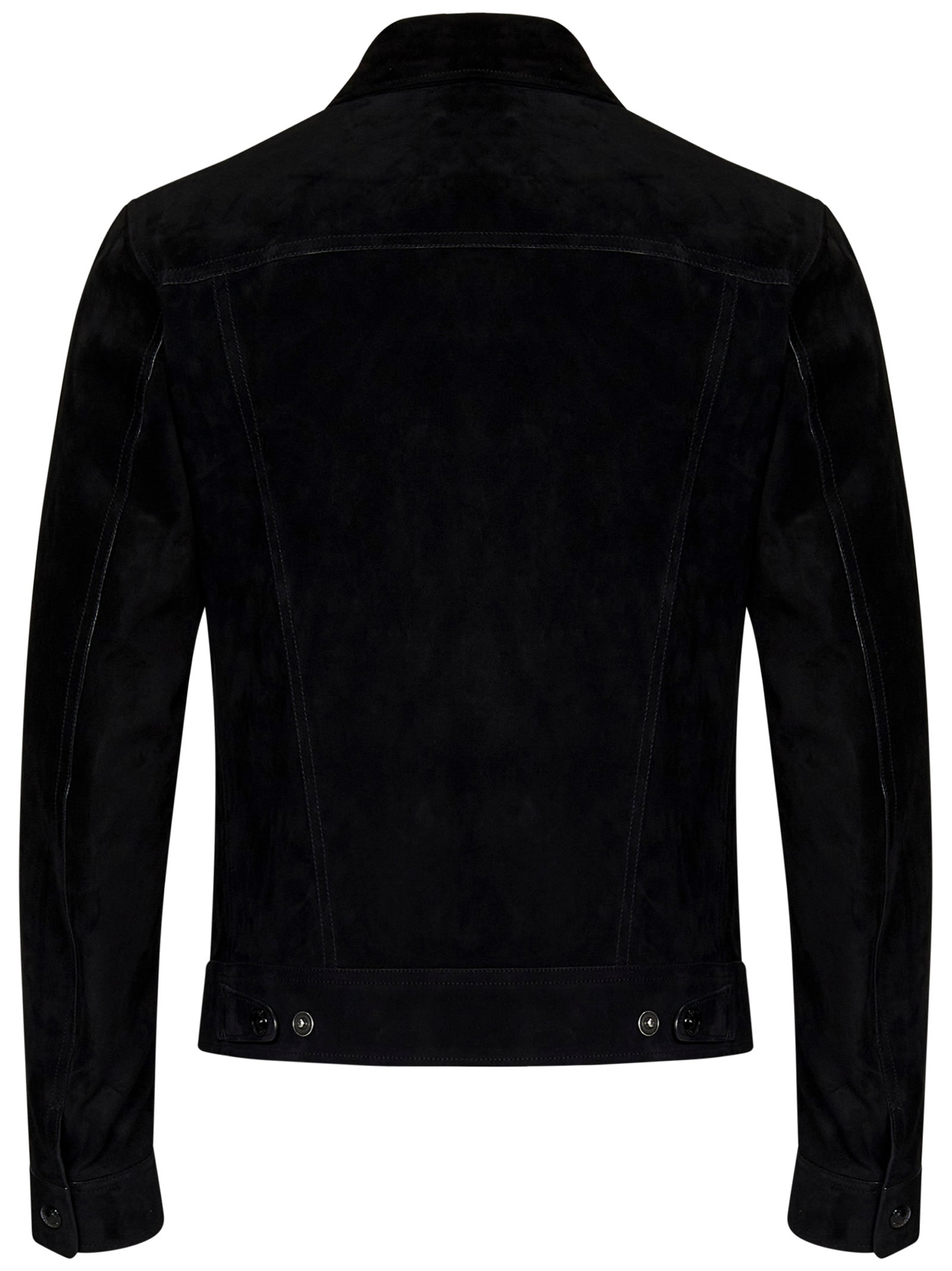 Shop Tom Ford Jacket In Black