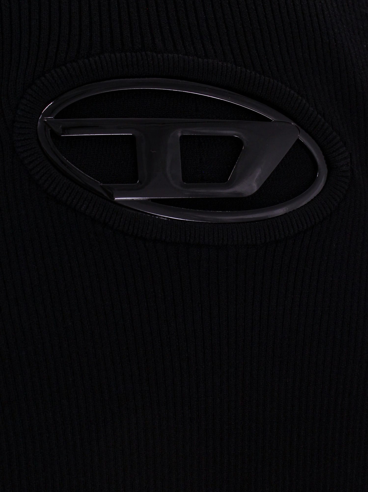 Shop Diesel M-onerva Dress In Black