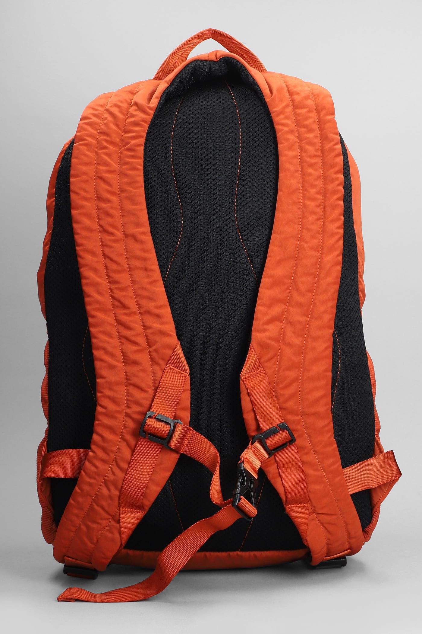 Shop C.p. Company Nylon B Backpack In Orange Polyester