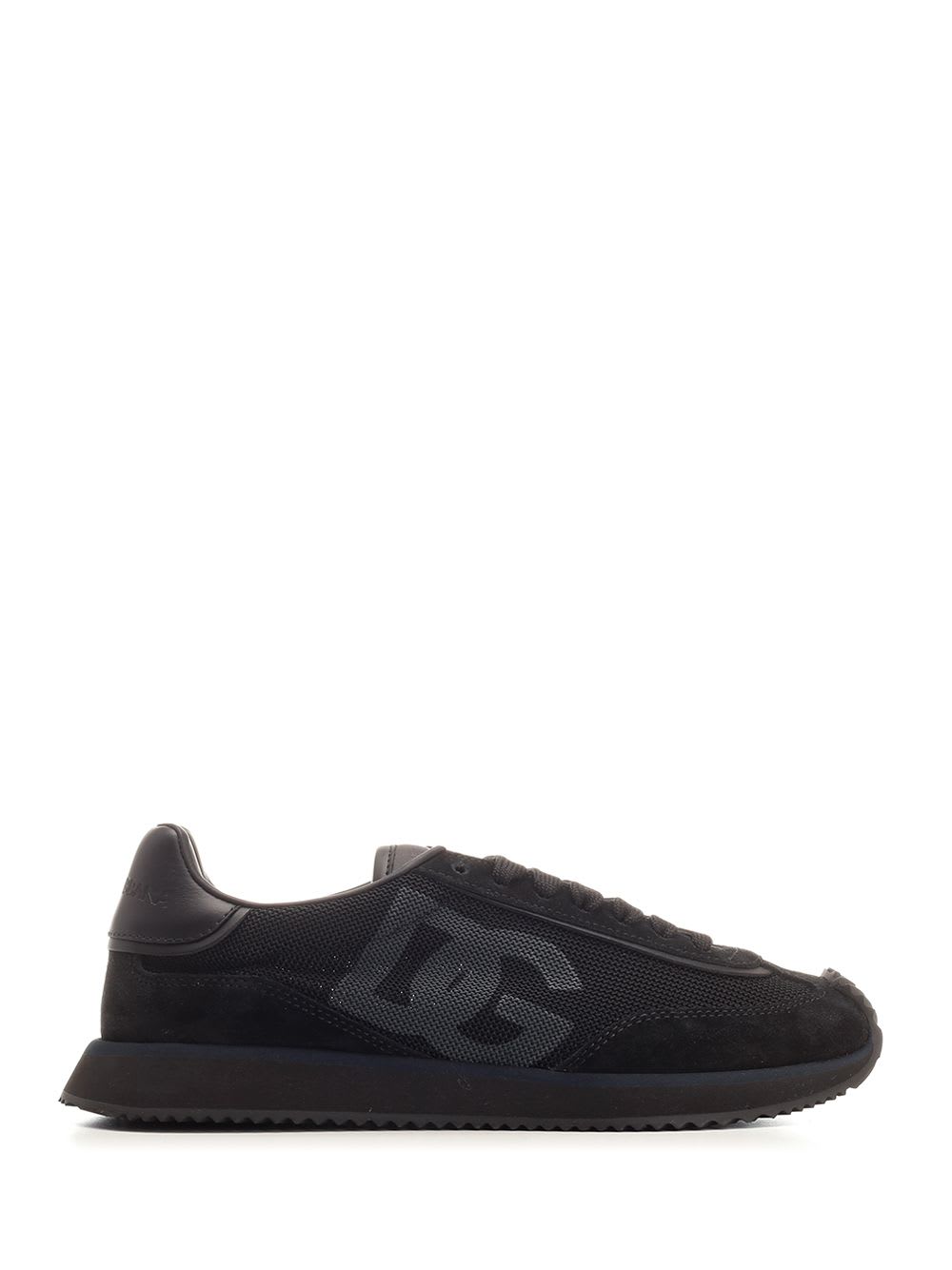 Shop Dolce & Gabbana Dg Cushion Sneaker In Black