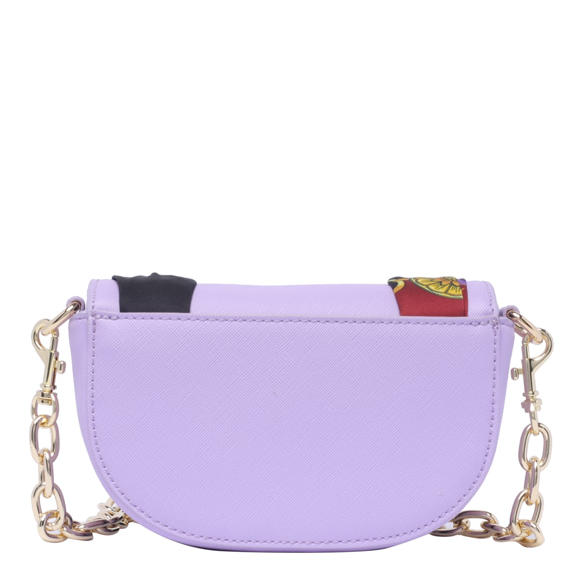 Shop Versace Jeans Couture Crossbody Bag In Purple