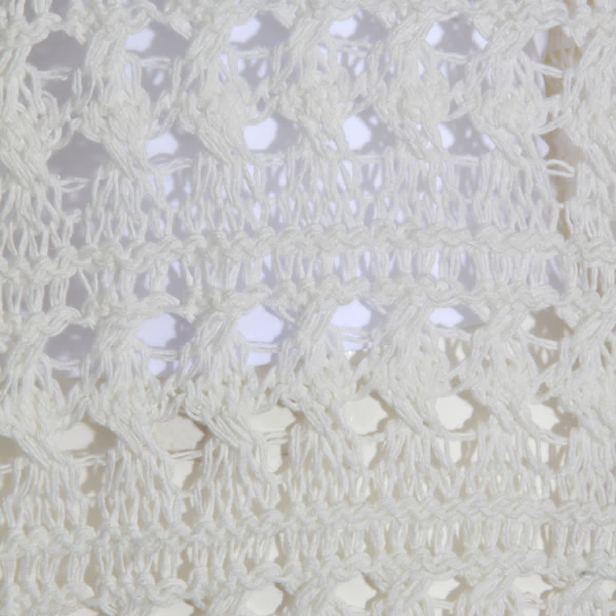 Brunello Cucinelli Jute-cotton Crochet Net Sweater In White