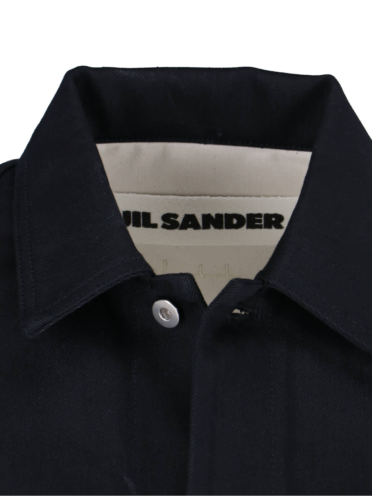 Jil Sander Men's Logo Jacket In Black