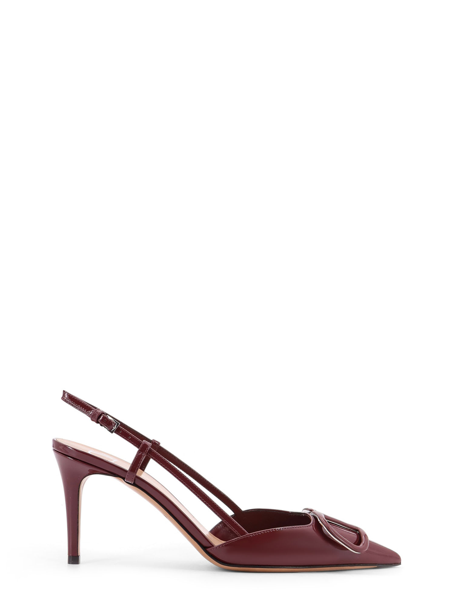 Patent Leather Slingback Pumps