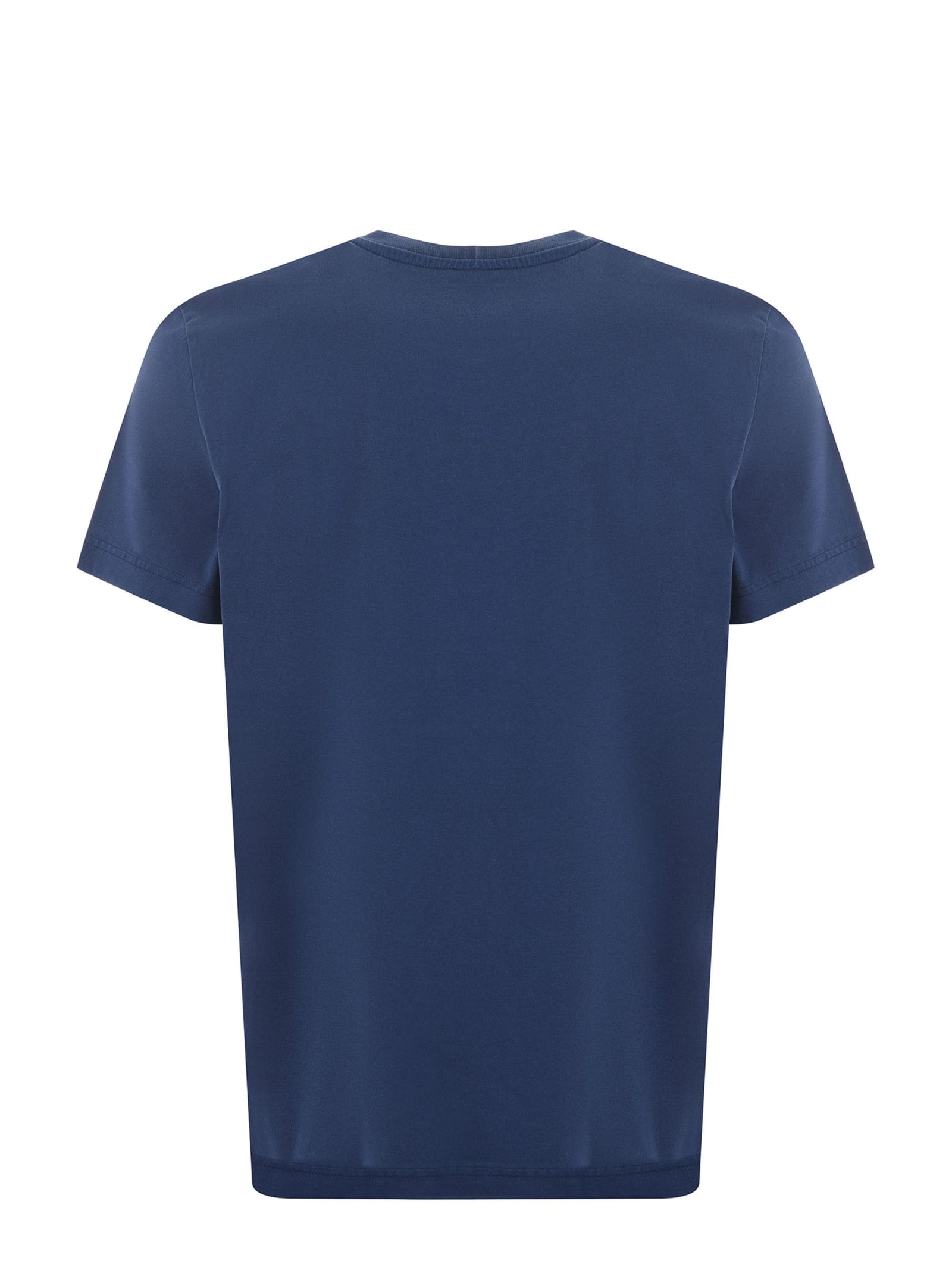 Shop Fay T-shirt In Blu