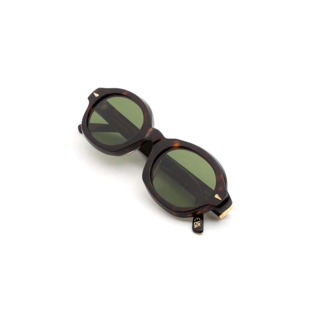 Retrosuperfuture Marzo 3627-green In Brown