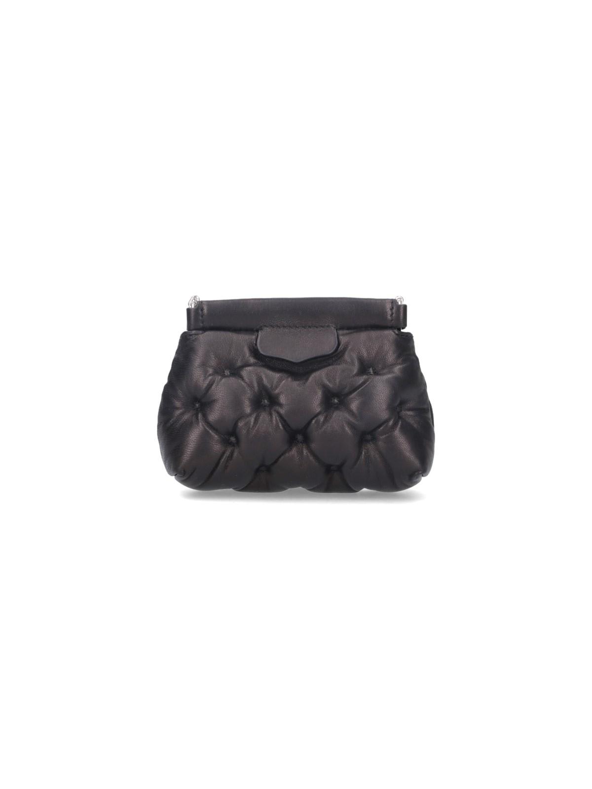 Shop Maison Margiela Glam Slam Classique Baby Bag In Black