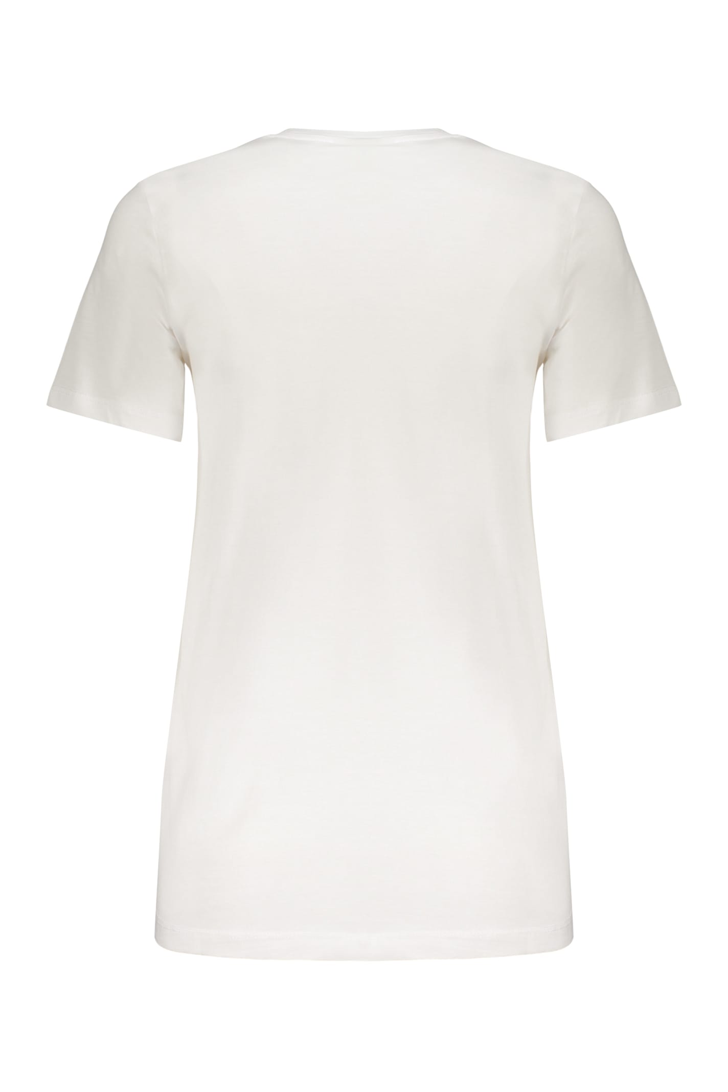 Diesel Elegant White T-shirt With Logo In White