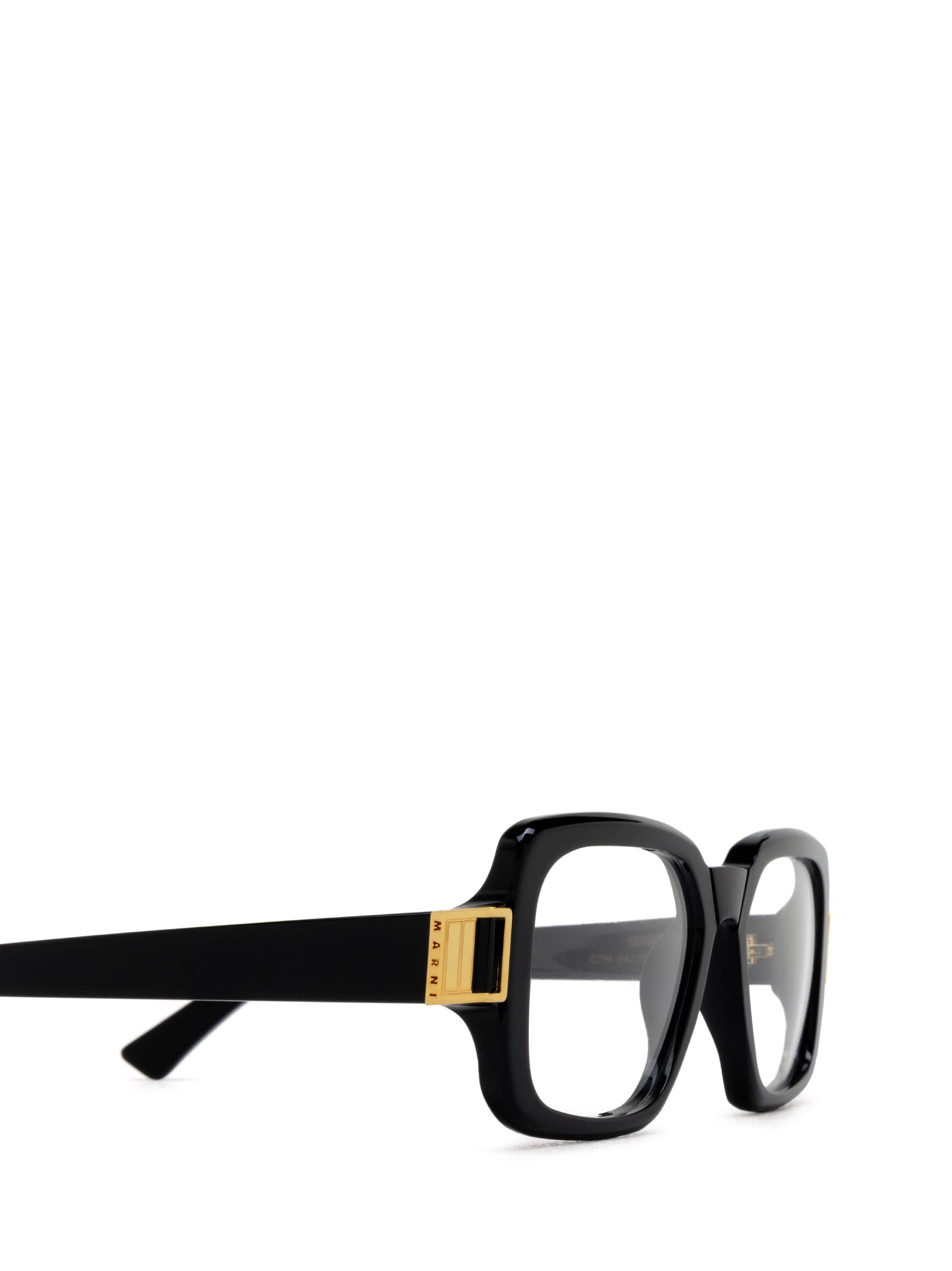Shop Marni Eyewear Zamalek Optical Black Glasses
