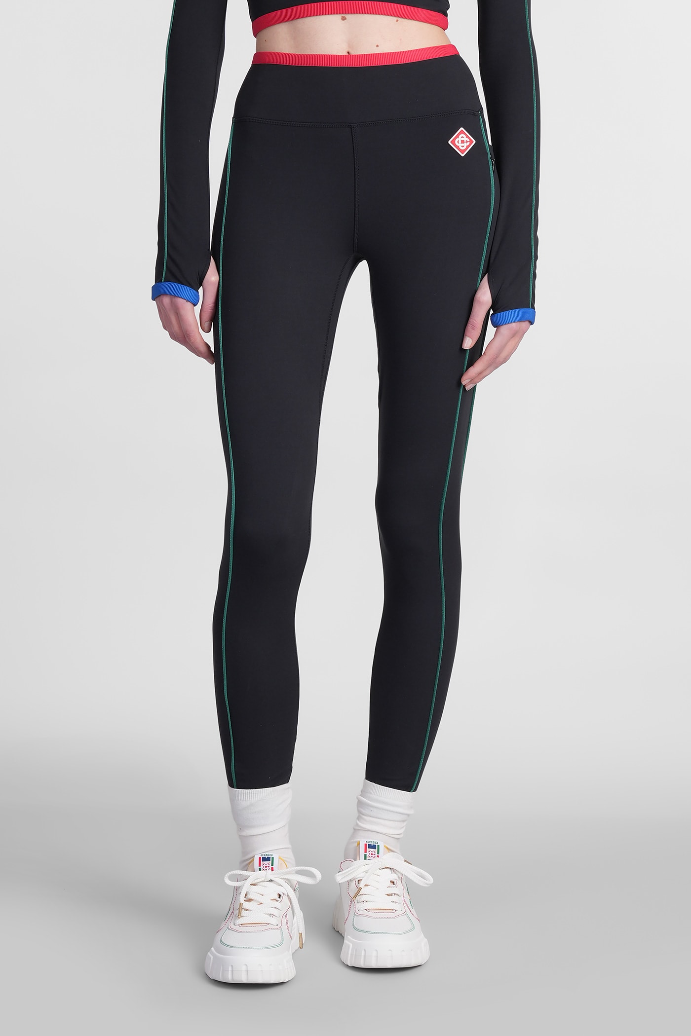 Leggings In Polyamide - Casablanca - Modalova