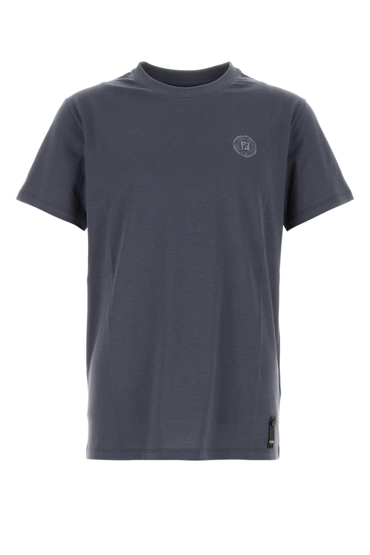 Air Force Blue Cotton T-shirt