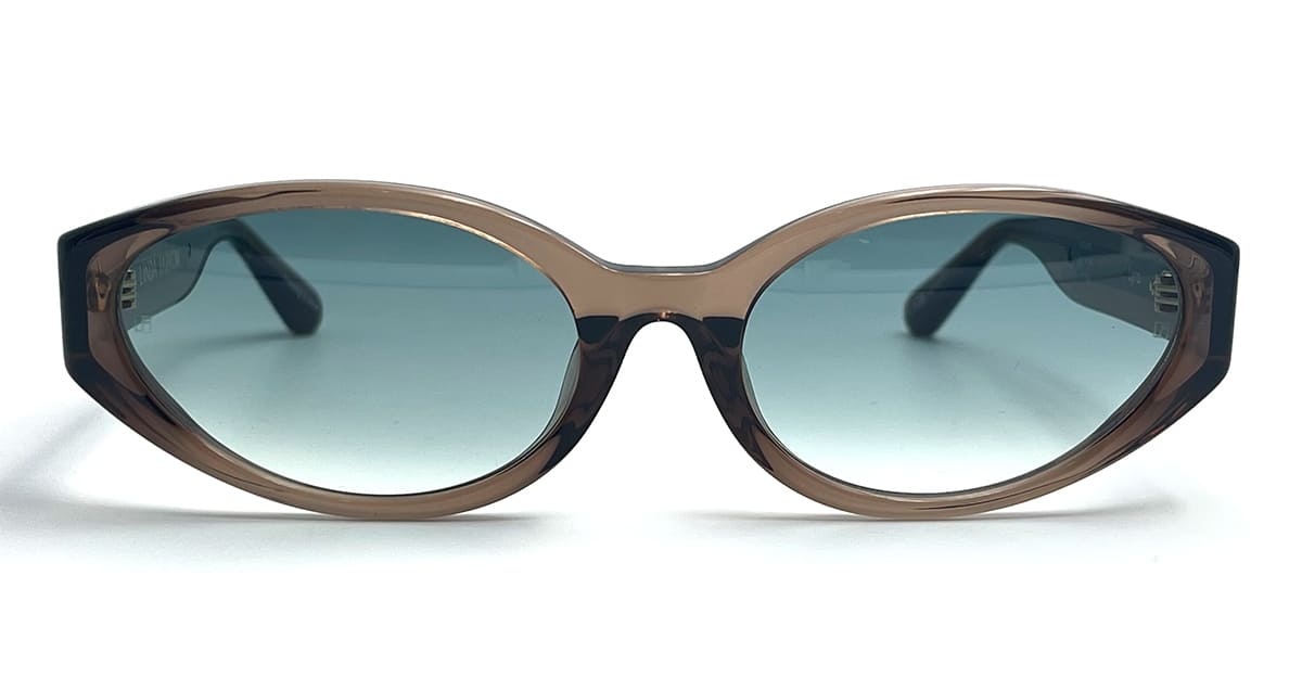 Lyra - Brown / Light Gold Sunglasses