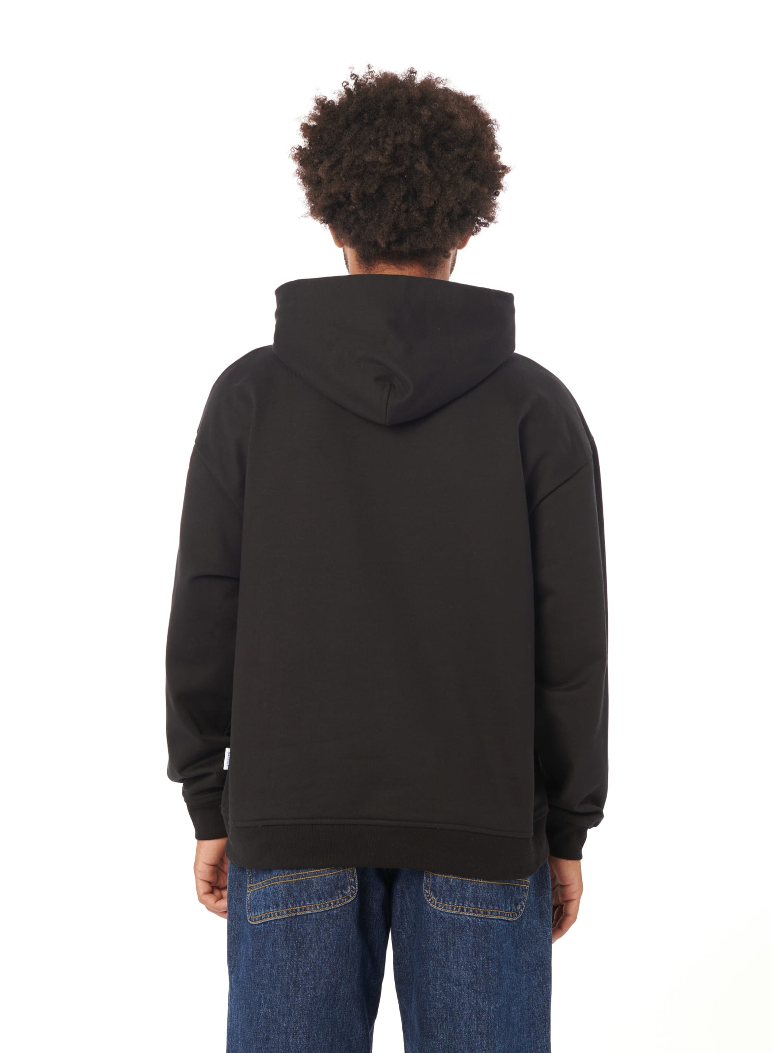 Paccbet Men Logo Hoodie Knit In Black