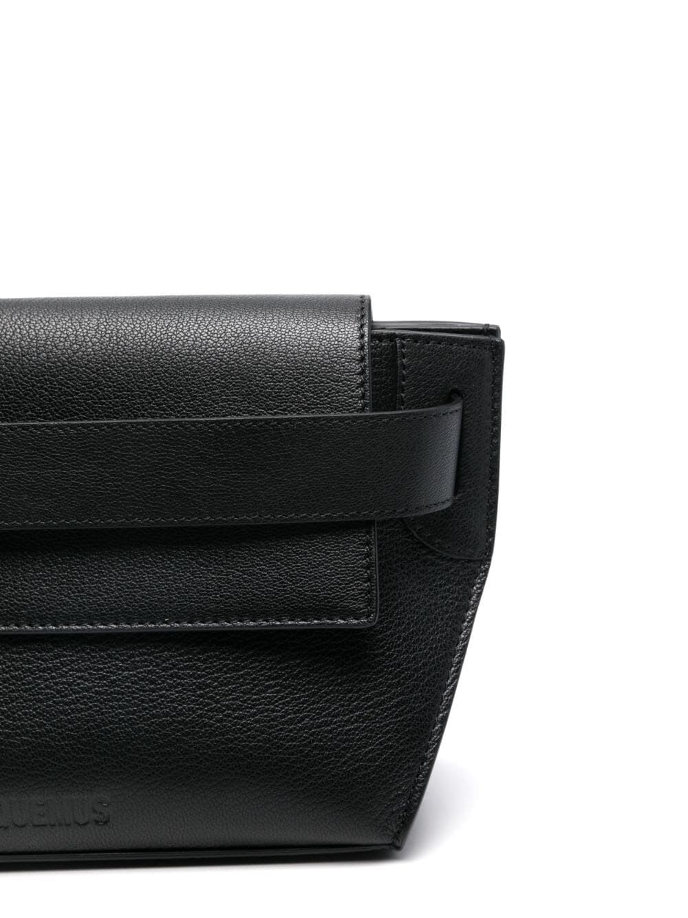 Shop Jacquemus Le Messenger Capri In Black