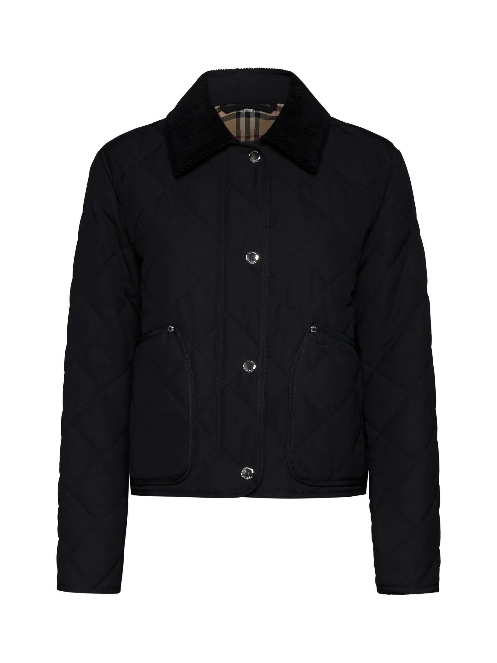 Burberry Lanford Quilted Fabric Jacket