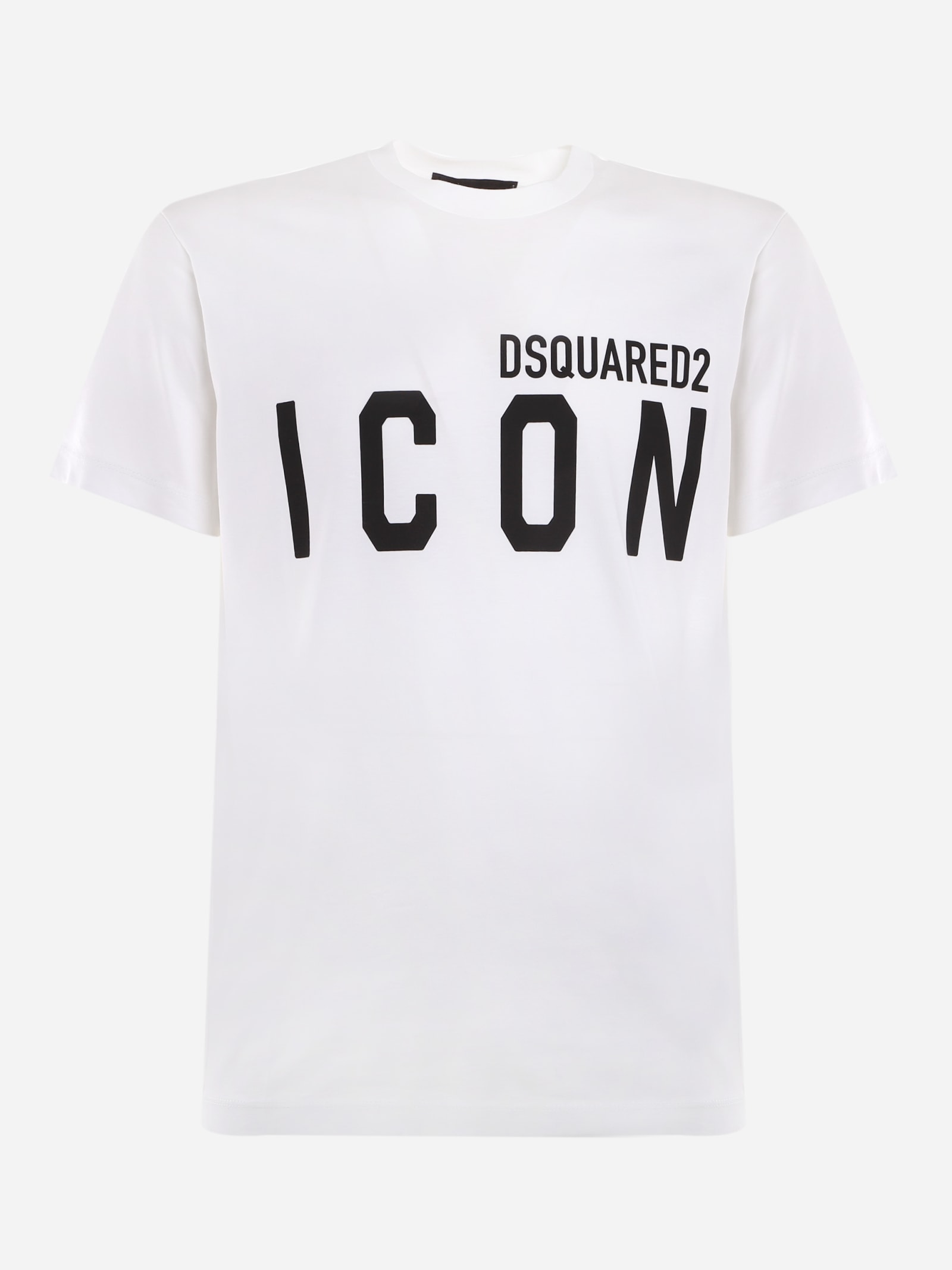 Dsquared2 Cotton T-shirt With Contrasting Icon Print