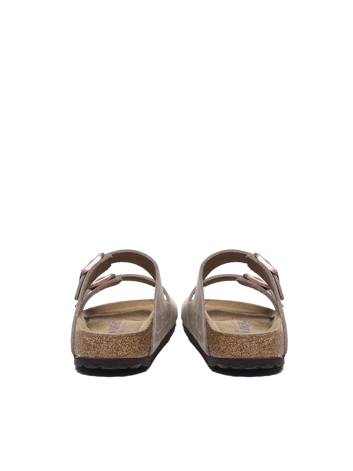Shop Birkenstock Arizona Sandals In Tabacco Brown