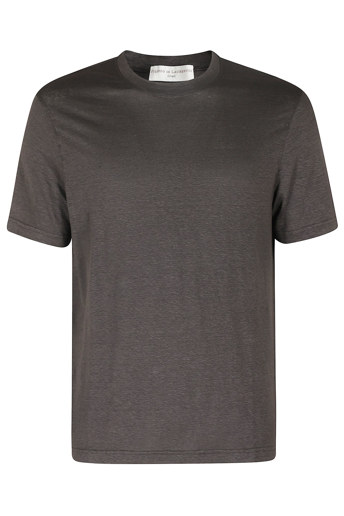 Filippo De Laurentiis Tshirt Mm Lino Stretch