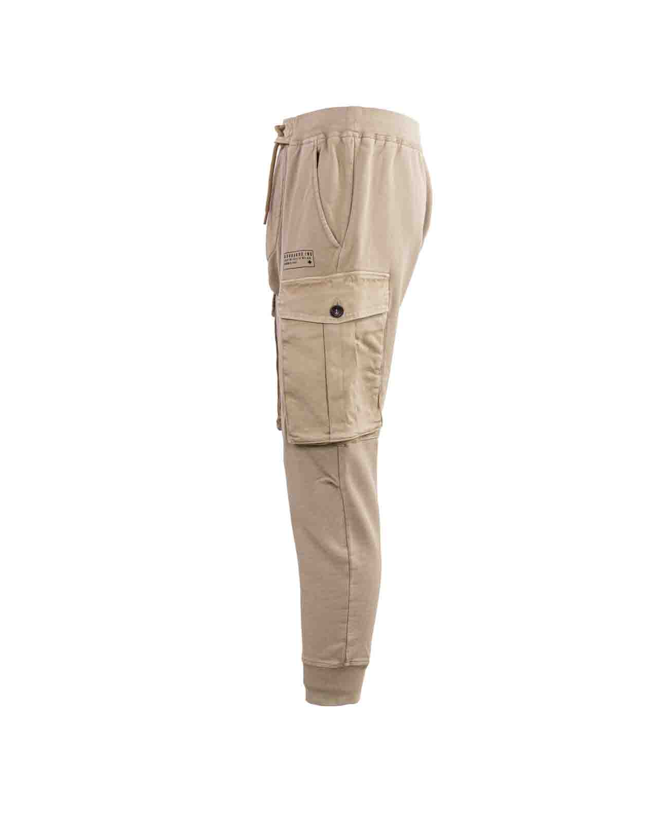 Shop Dsquared2 Trousers Beige