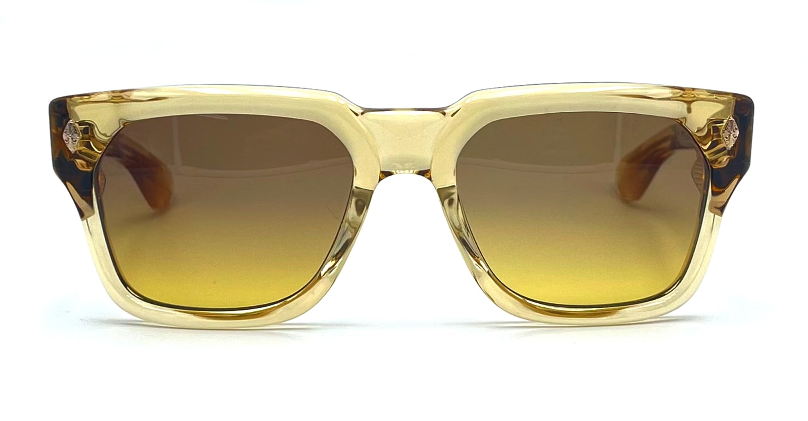 Shop Chrome Hearts Sniffer - Mellow Sunglasses In Beige