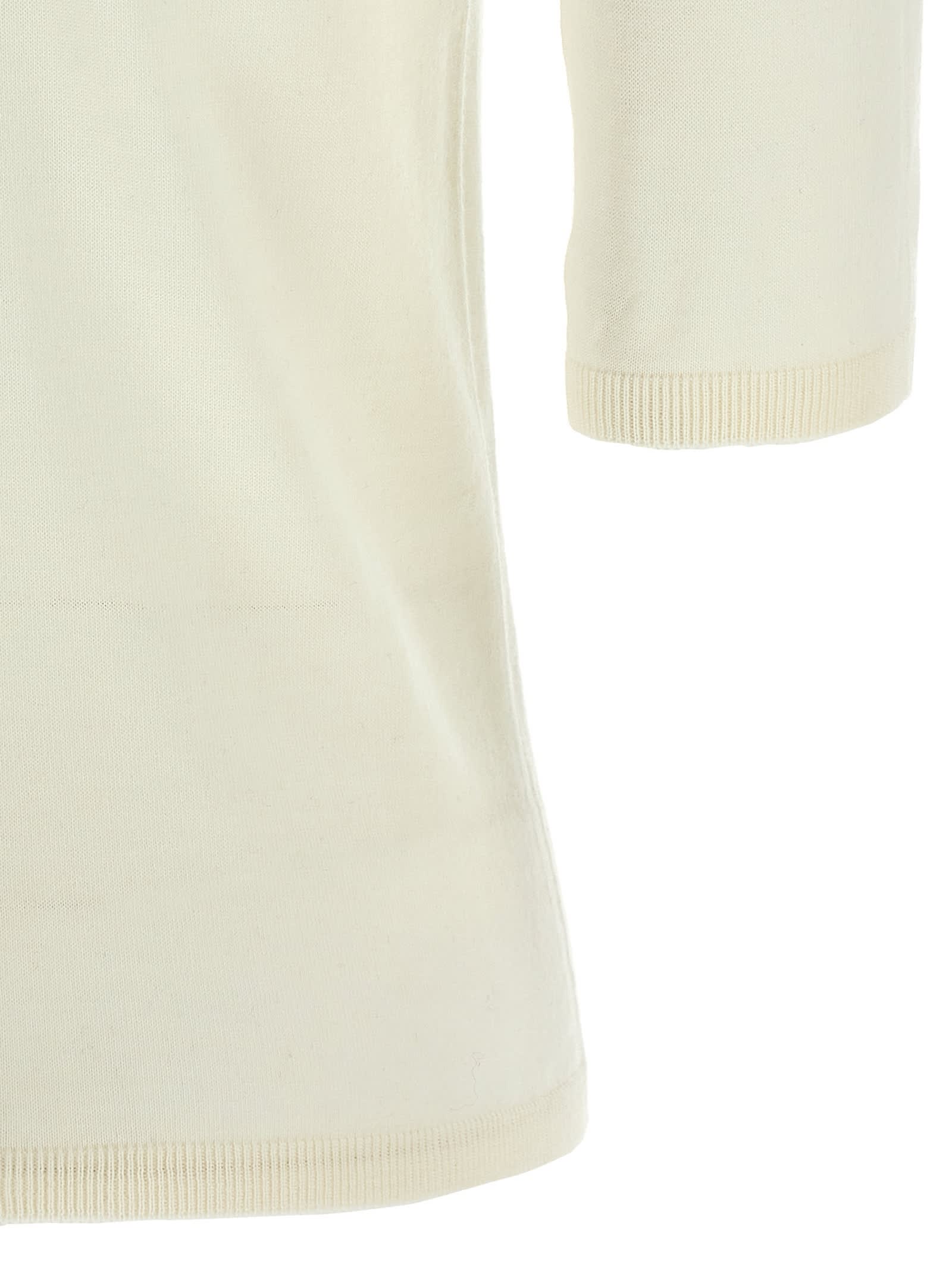 Max Mara Cecina Sweaters And Cardigans White In White
