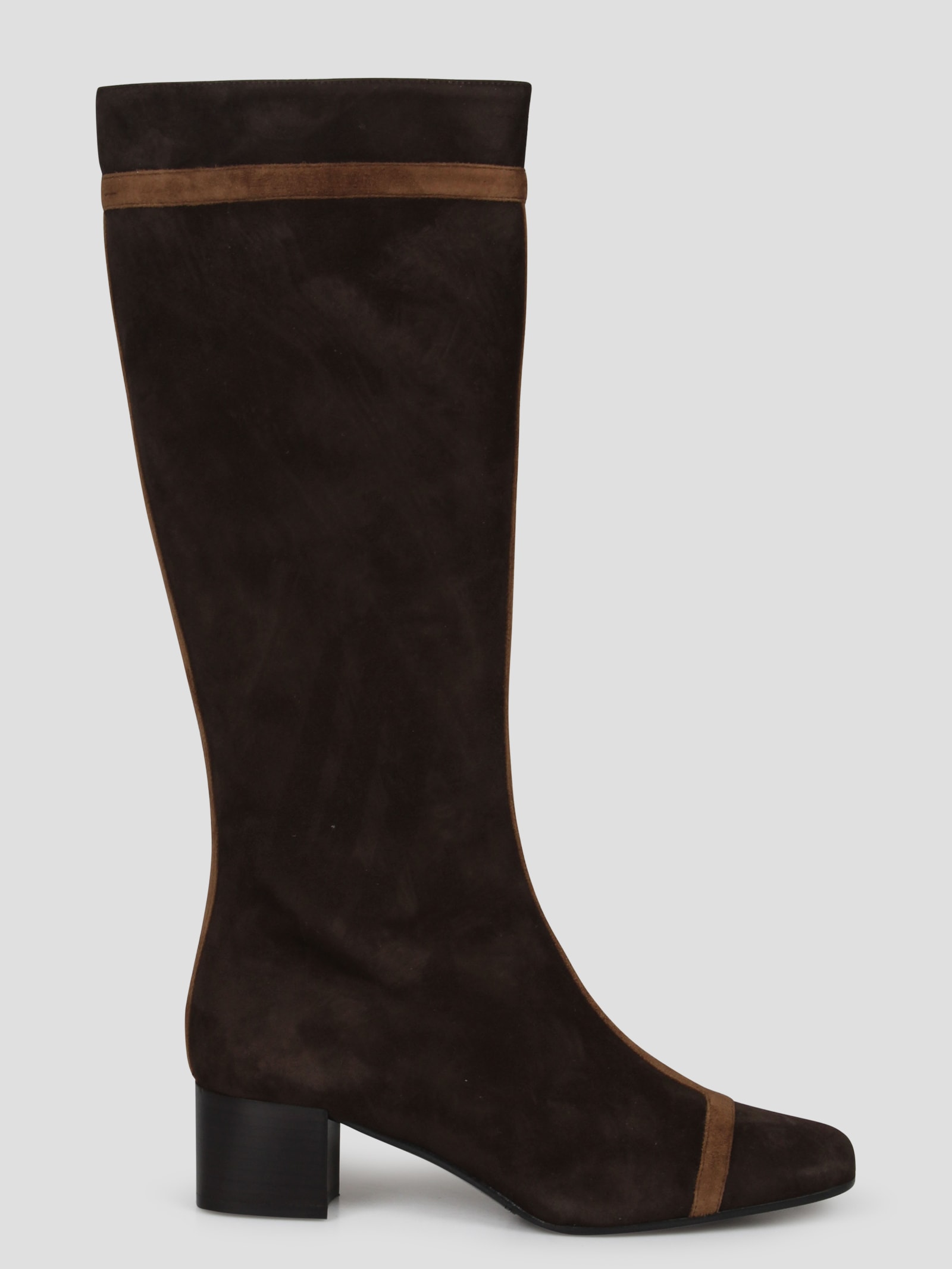 Shop Carel Magalie Boots In Brown