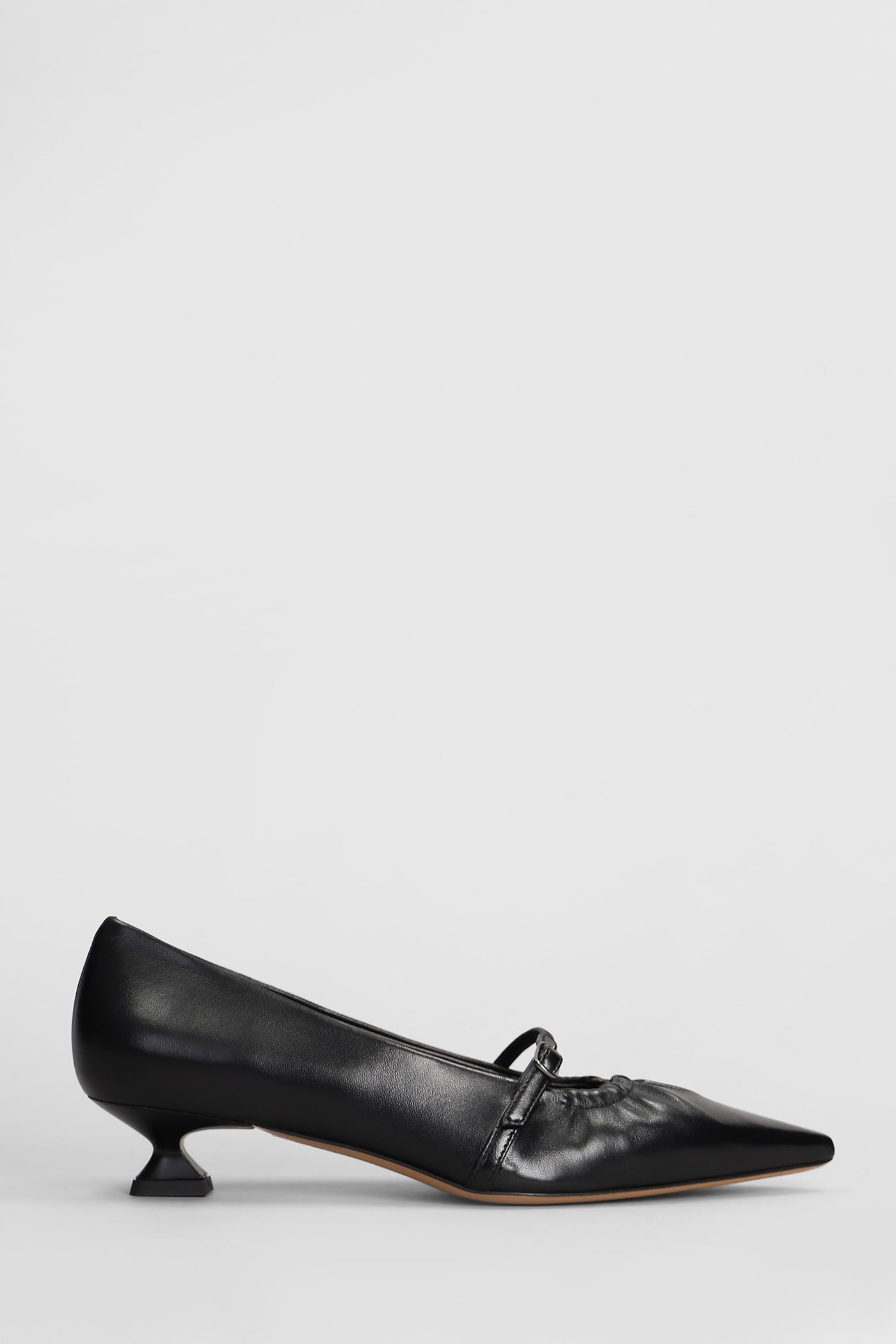 Shop The Seller Pumps In Black Leather