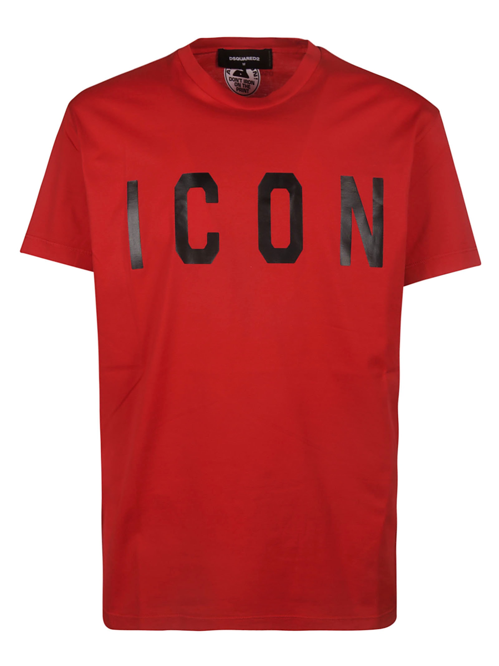 dsquared2 black and red t shirt