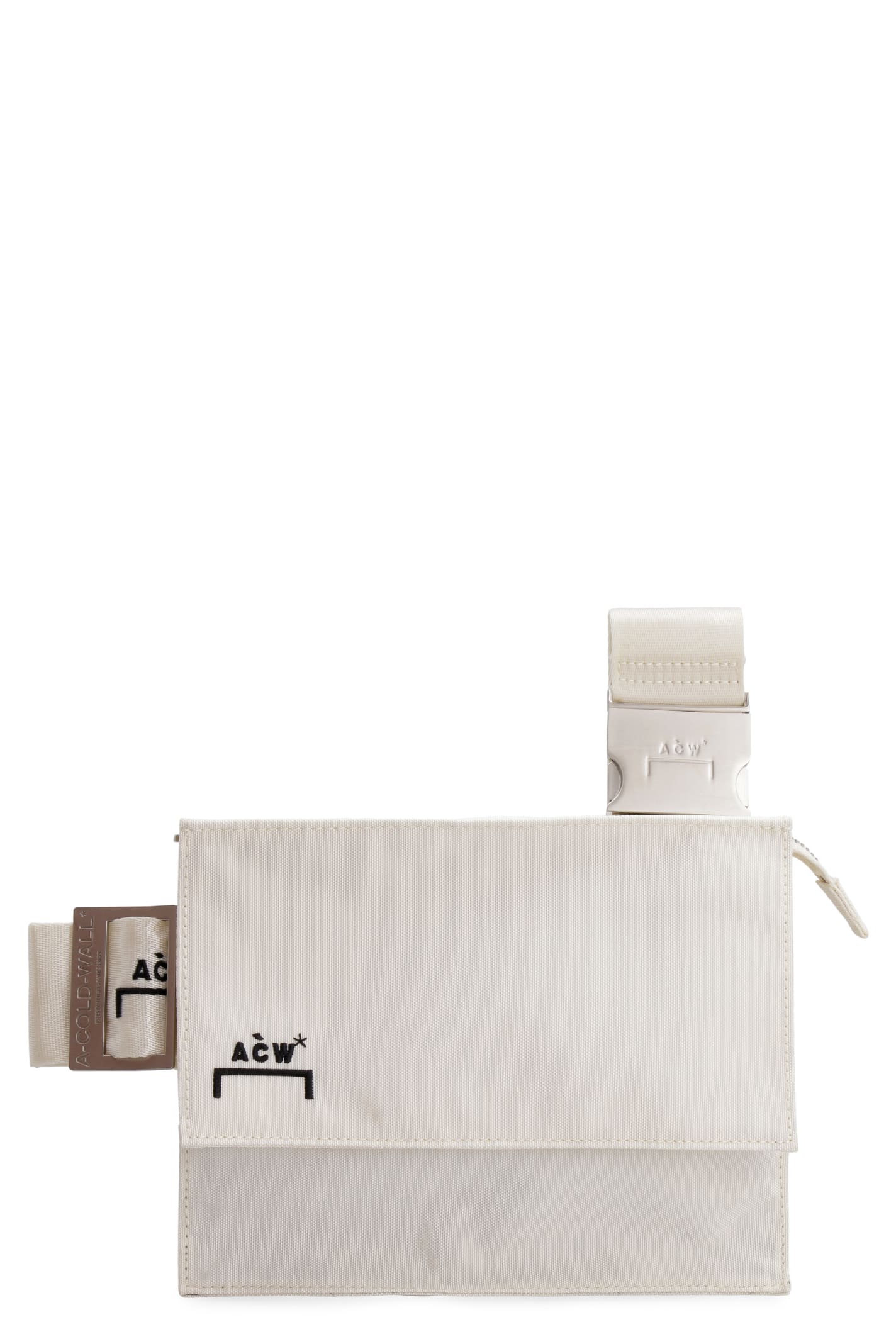 A-cold-wall* Nylon Holster Bag In Panna
