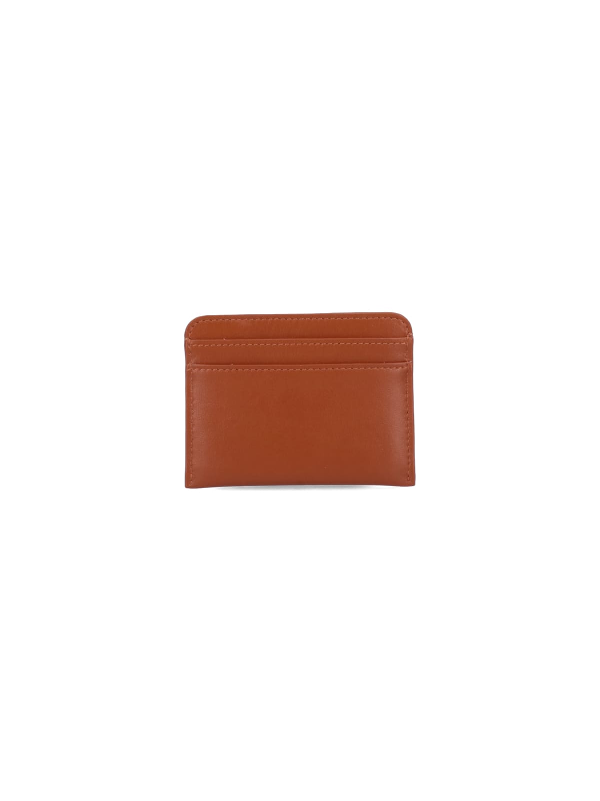 Shop Chloé Sense Card Holder In Brown