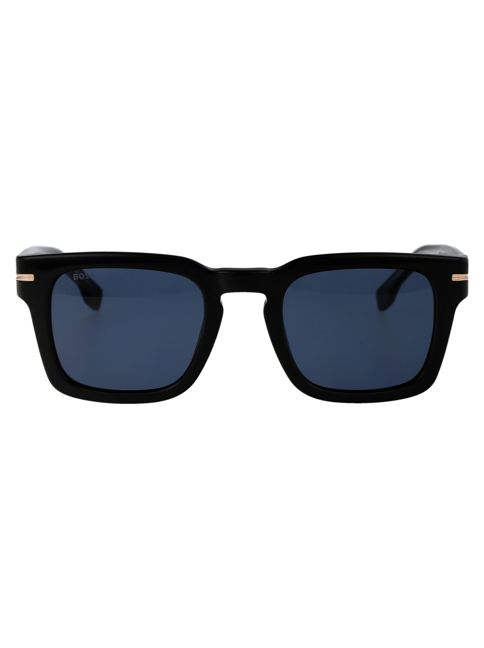 Shop Hugo Boss Boss 1625/s Sunglasses In 807ku Black