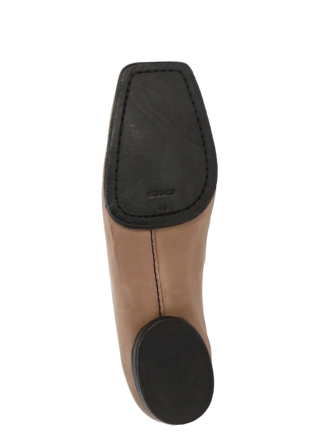 Uma Wang Ballet Lace-up Shoes Squared Toe In Neutral
