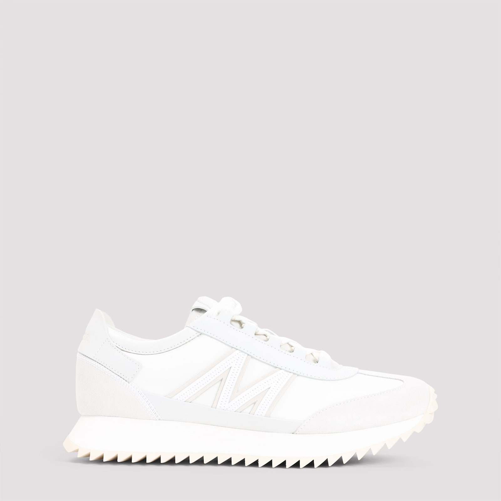 Moncler Low-top Sneakers With Distinctive Rubber Sole