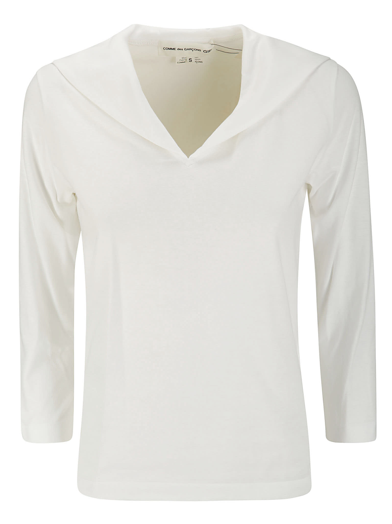 Shop Comme Des Garcons Girl Ladies T-shirt In White