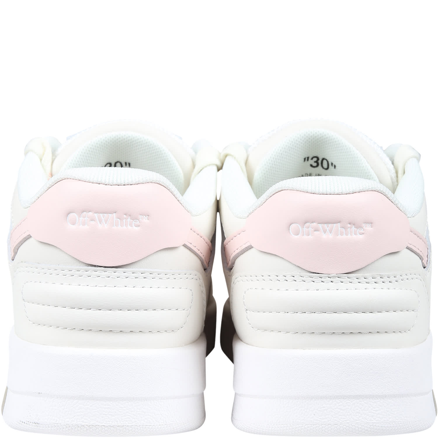 Shop Off-white White Sneakers For Girl With Arrows