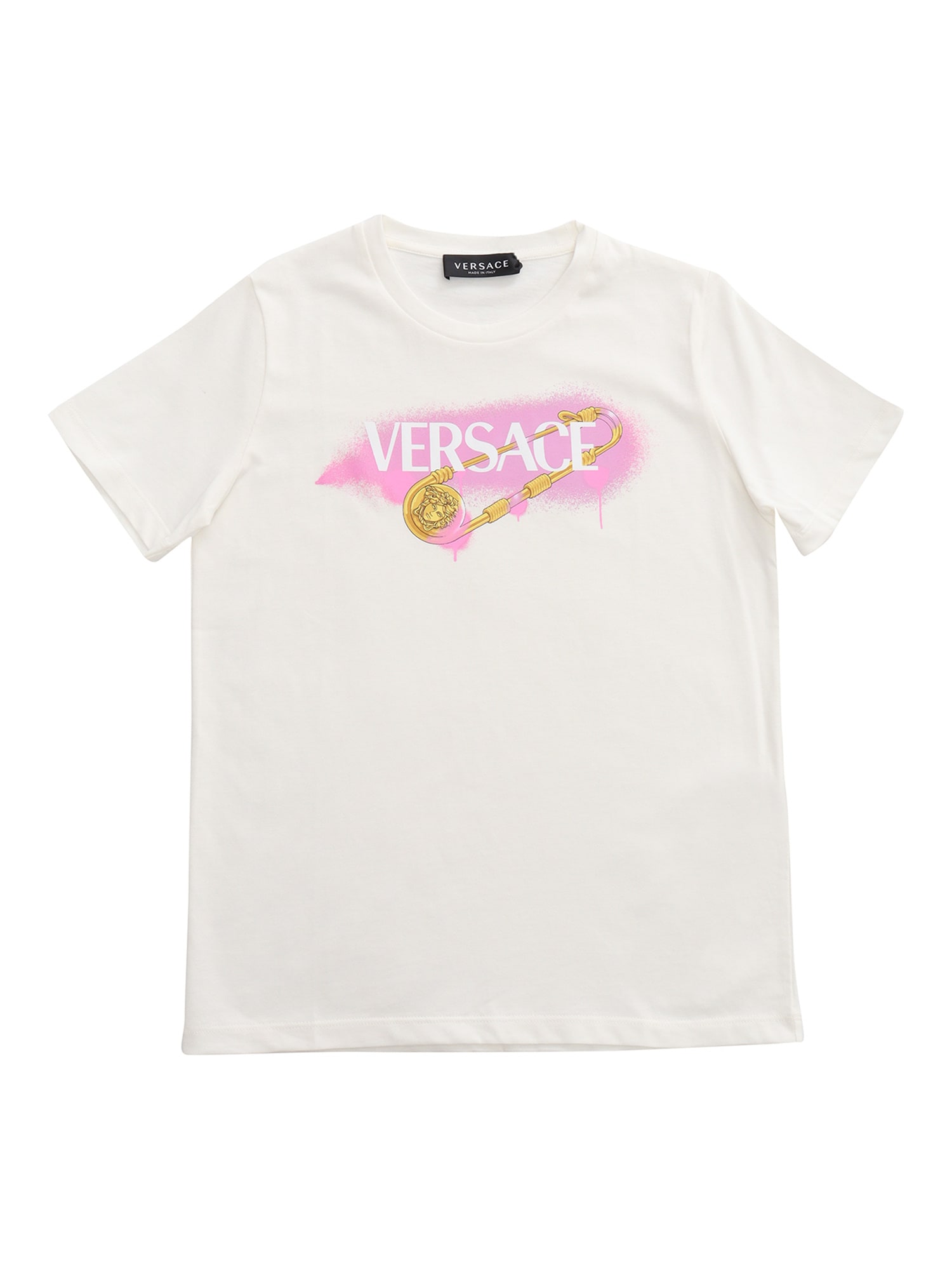 Versace Logo Pin T-shirt