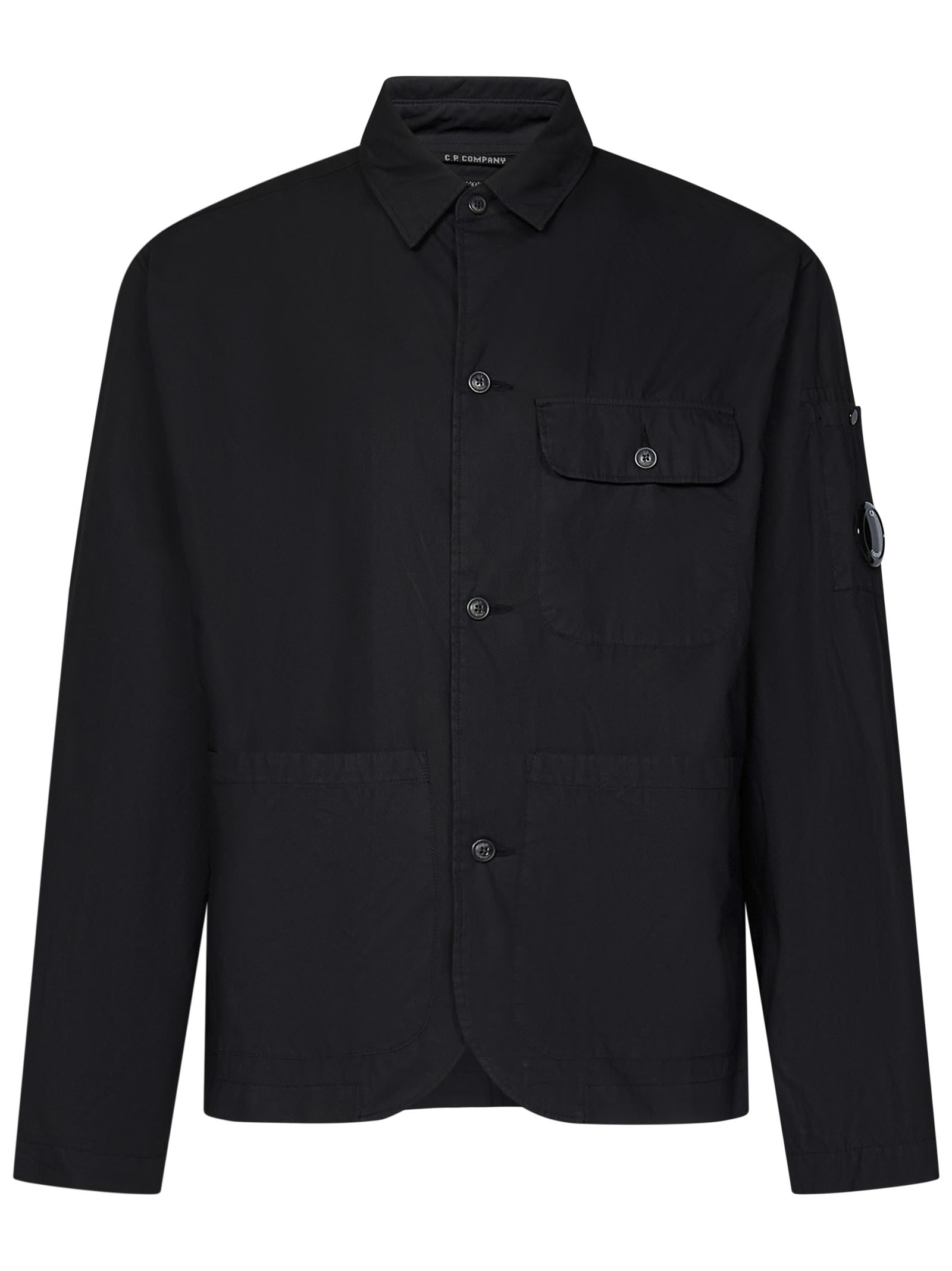 Shop C.p. Company Jacket In Nero