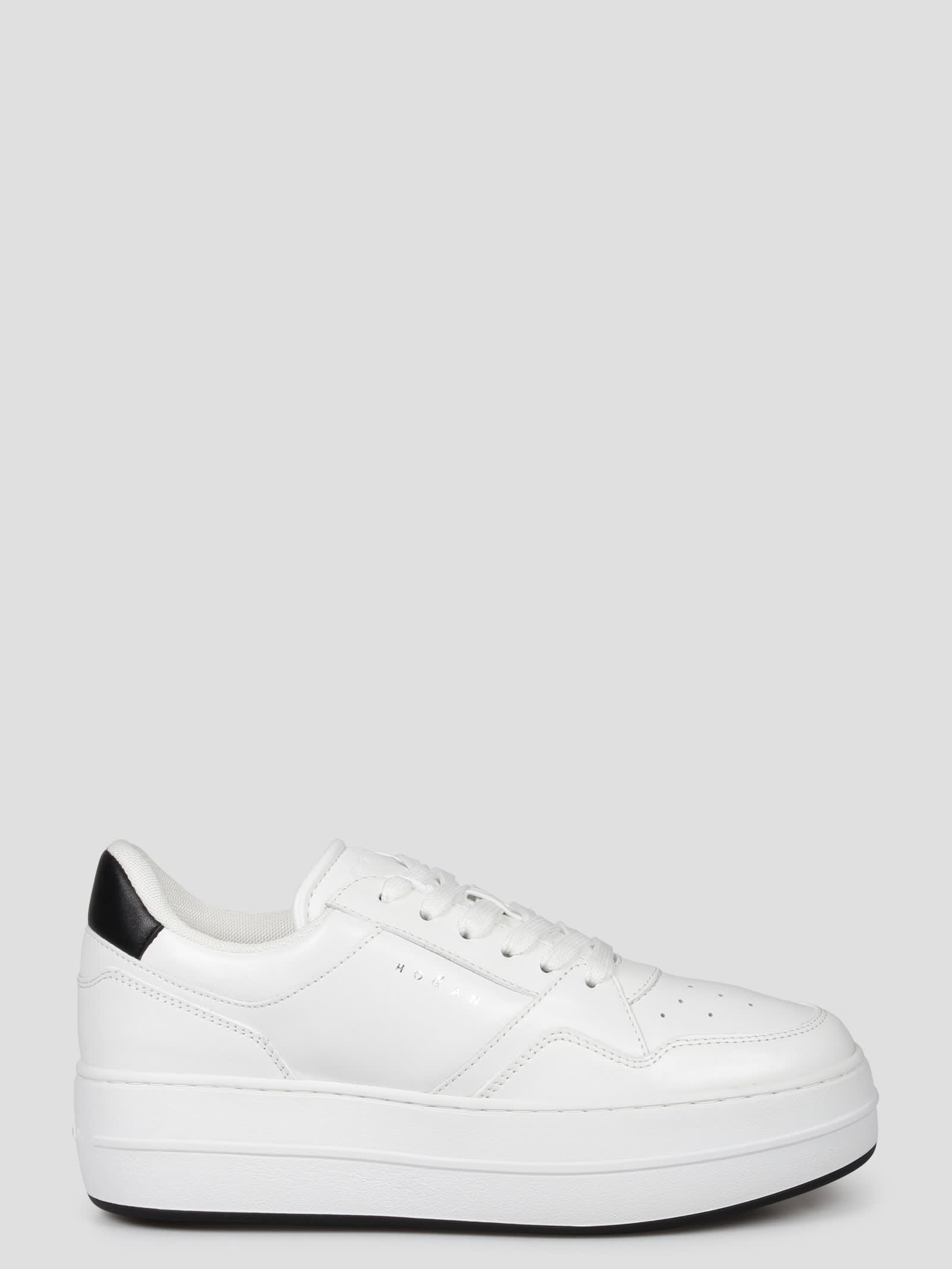 Shop Hogan Skyscraper H-670 Sneakers In White