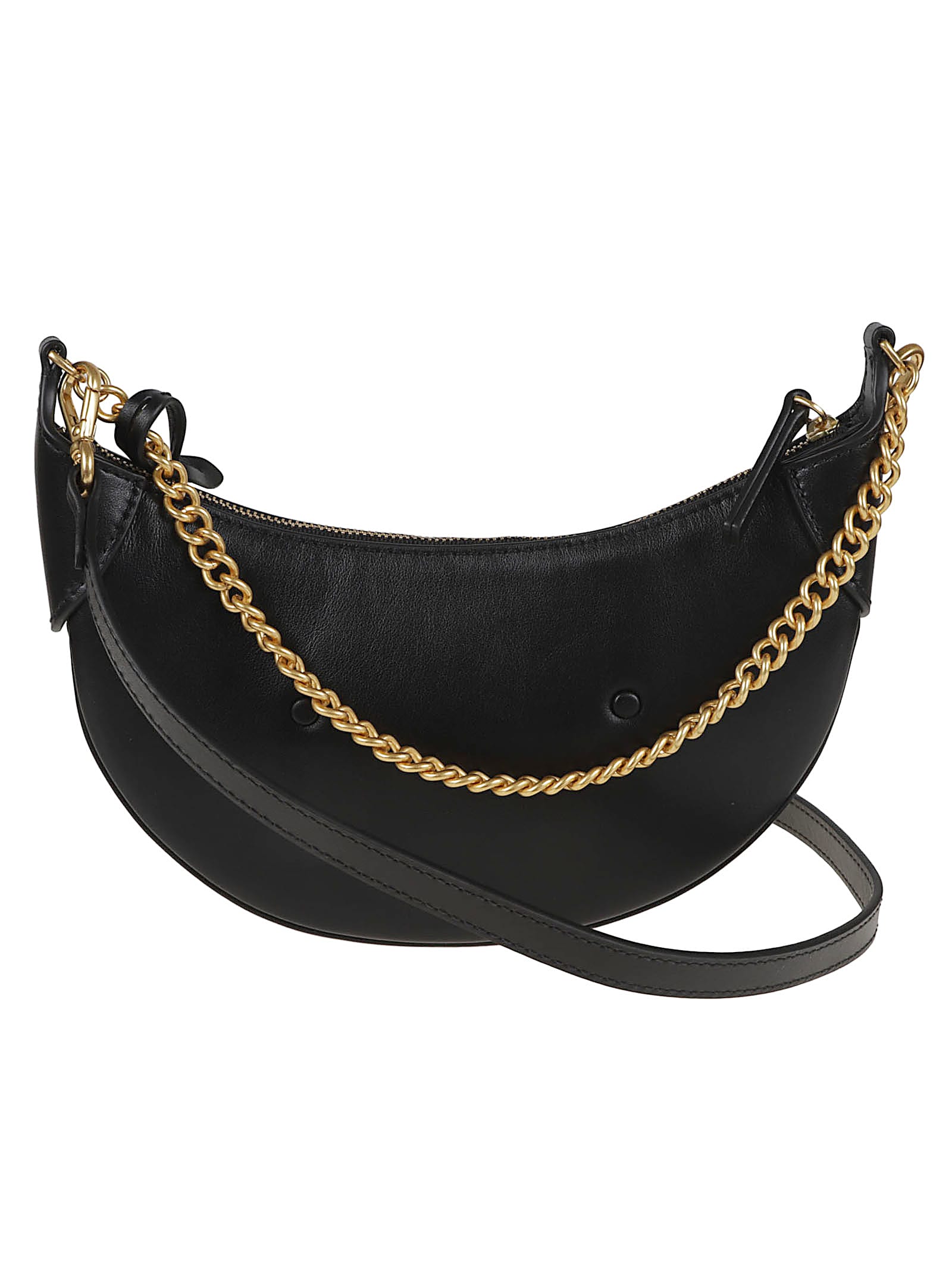 Polo Ralph Lauren Polo Id Small Leather Crossbody Bag In Black