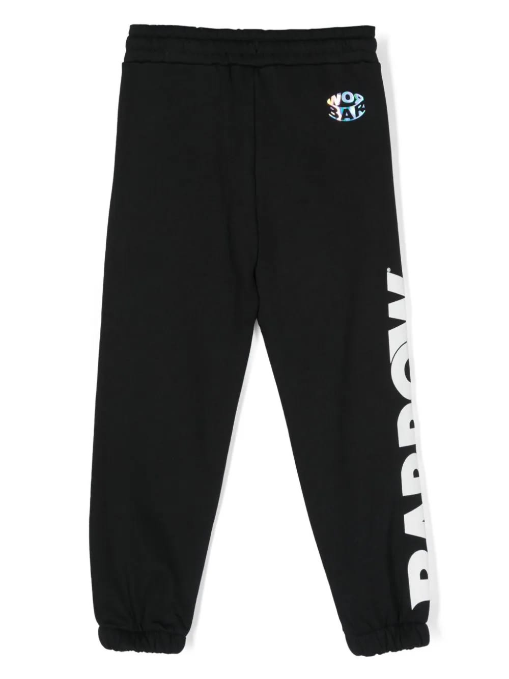 Shop Barrow Pantaloni Sportivi Con Stampa In Black