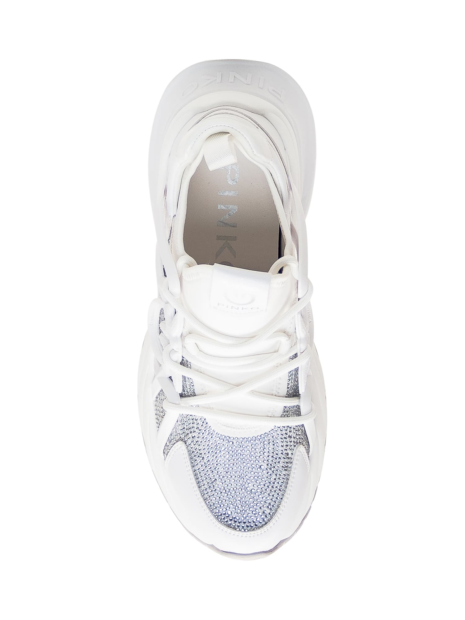 Shop Pinko Ariel 01 Sneaker  In White
