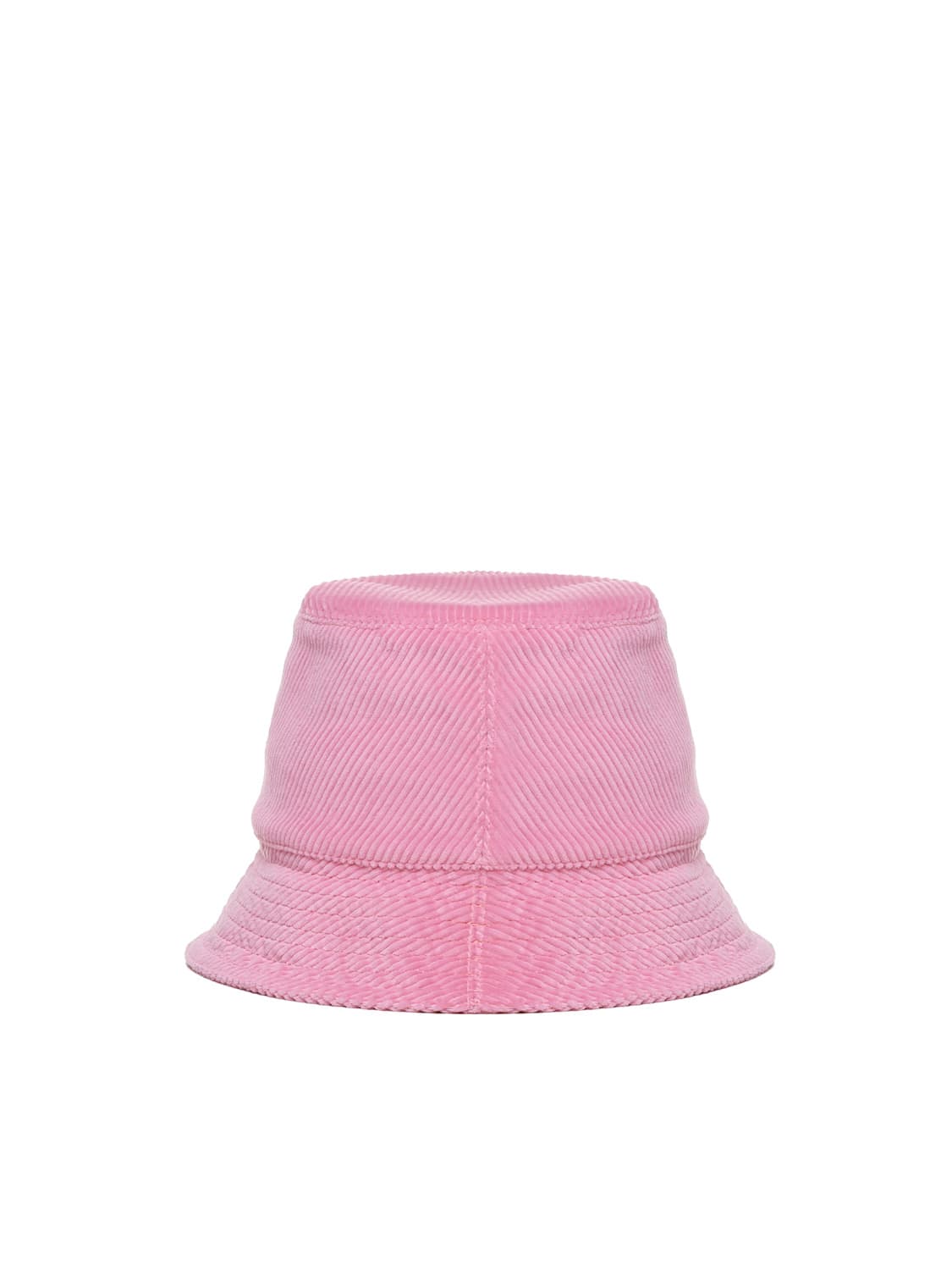 Shop Loewe Corduroy Patch Bucket Hat In Pink