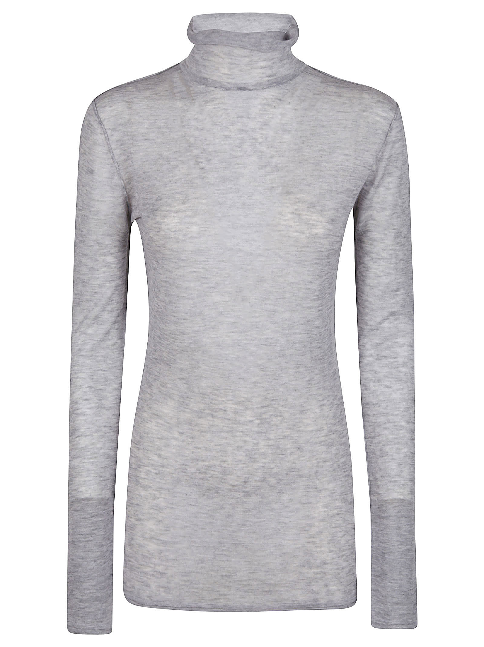 Shop Patrizia Pepe Sweater In Grigio Melange`