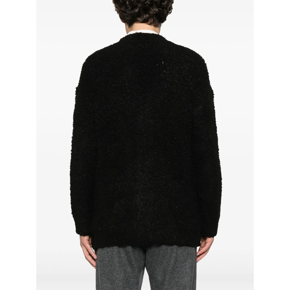 Tagliatore Kielder Knitwear In Brown Wool In Black
