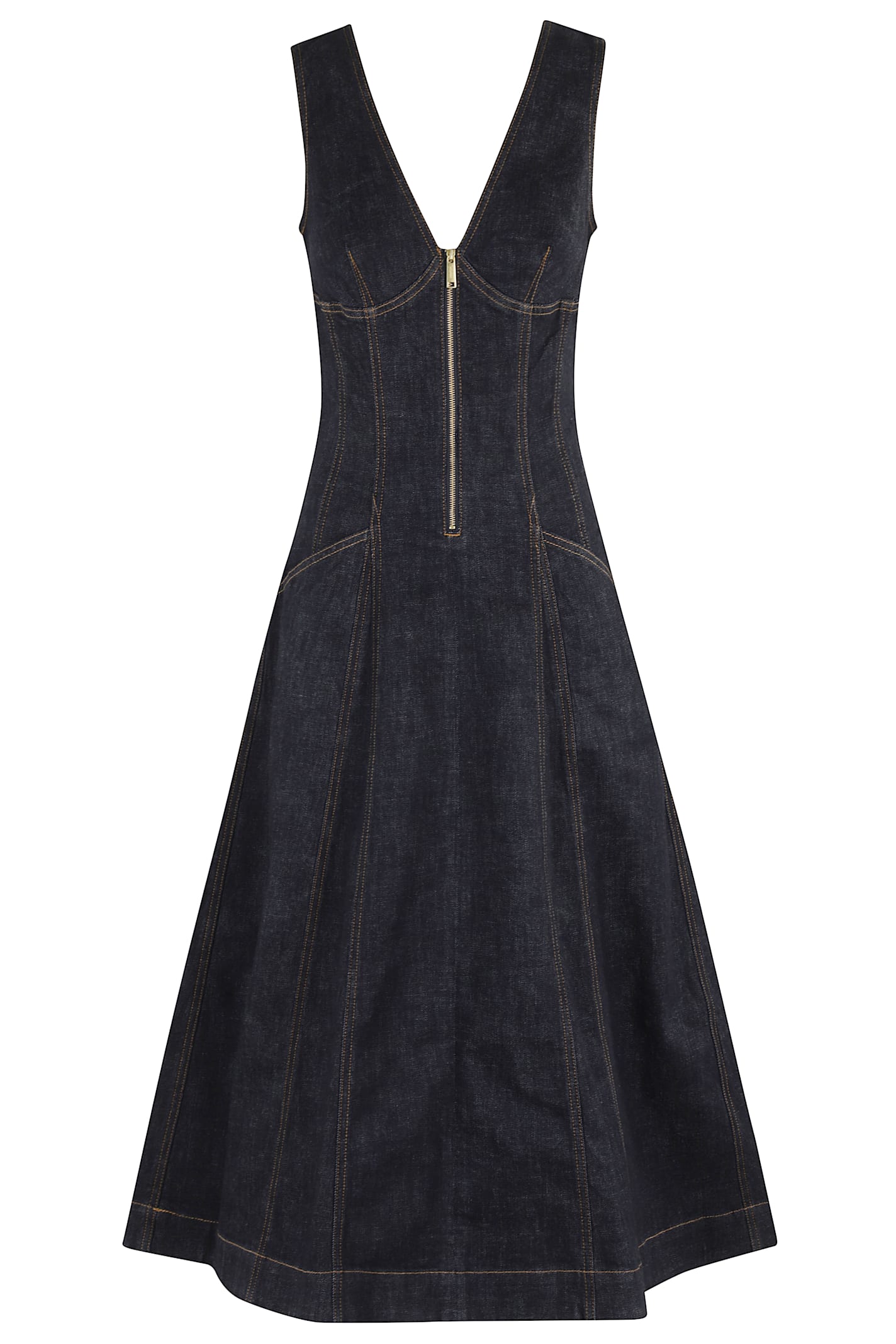 Denim Midi Dress