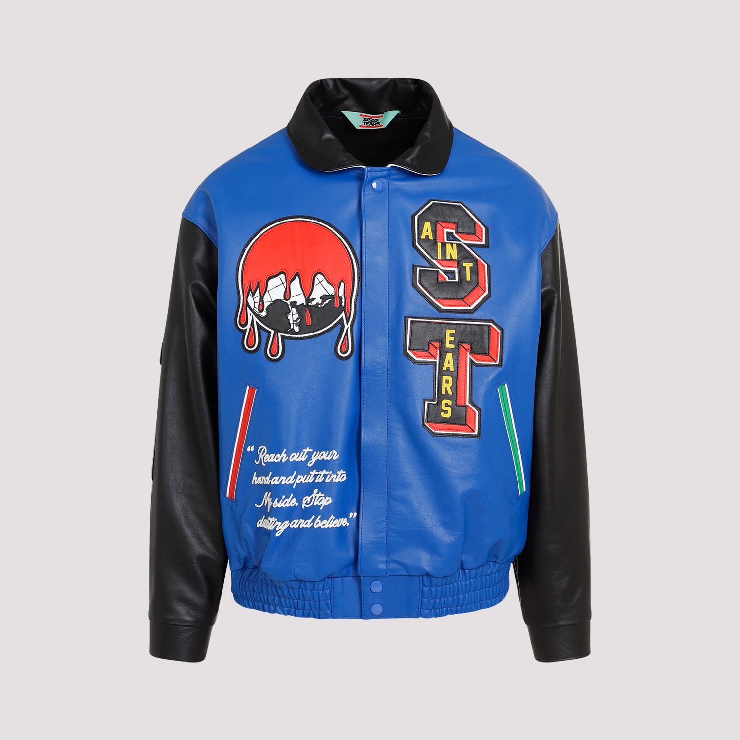 Shop Saint Mxxxxxx Varsity Jacket In Multi