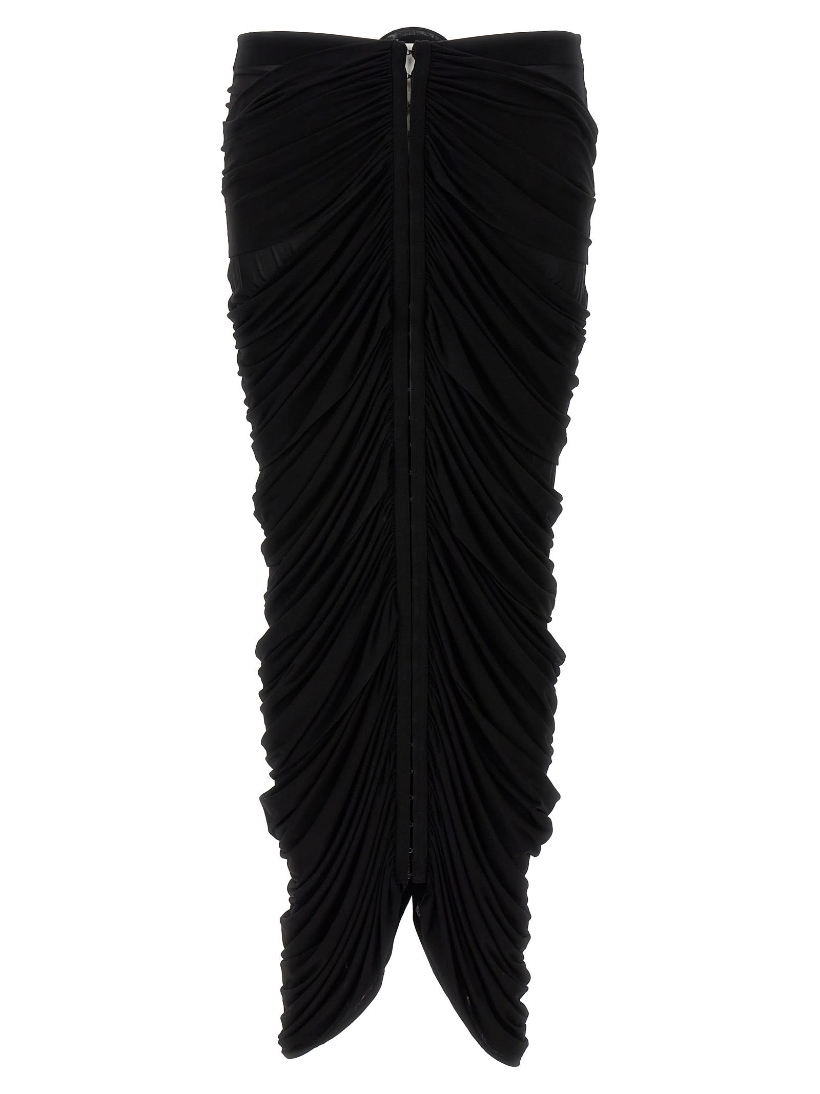 Shop Magda Butrym 02 Skirt In Black