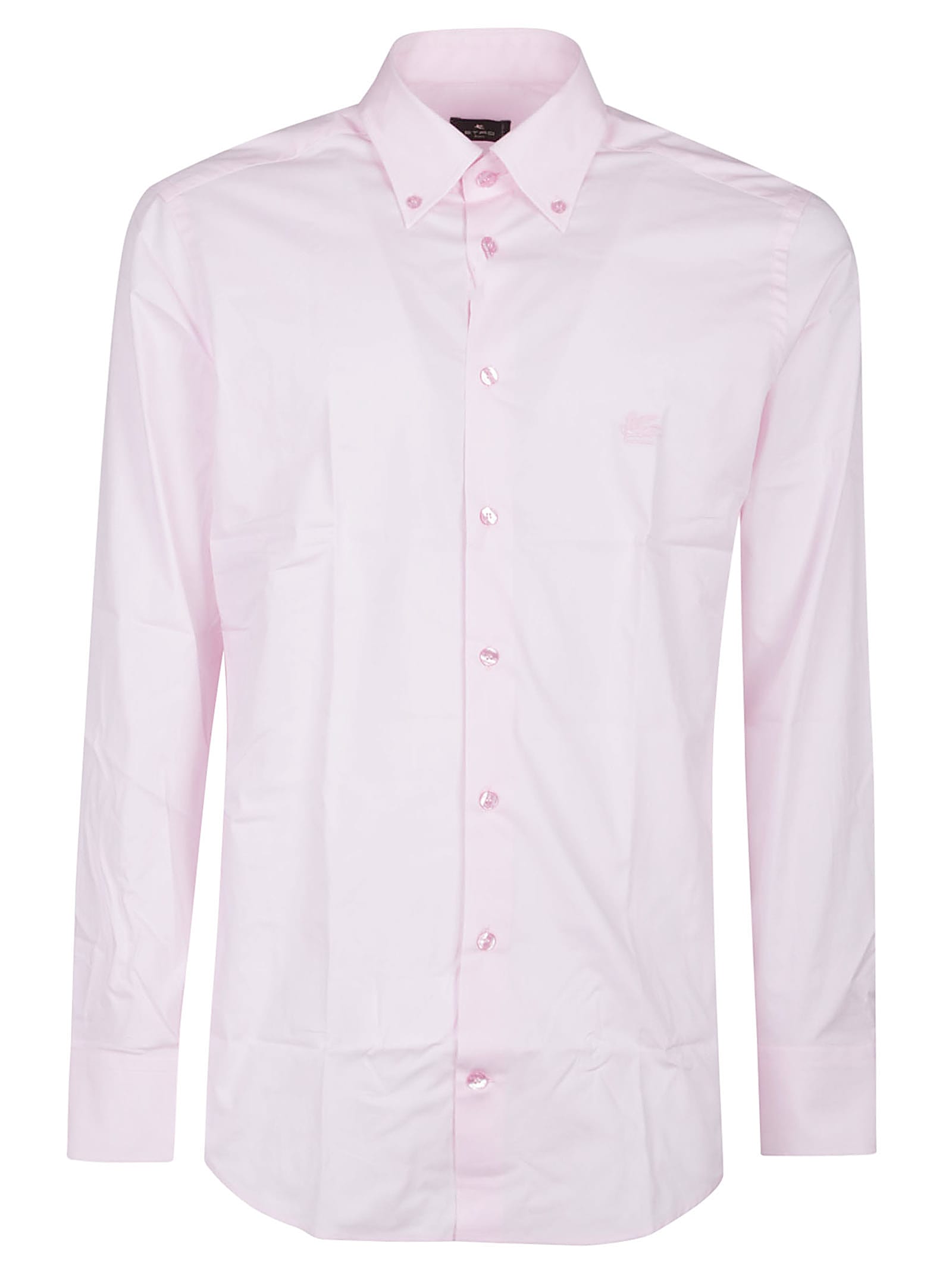 Fuji Long Sleeve Botton Down Logo Shirt
